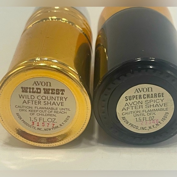 Vintage Set Avon Bullet Wild West & Duracell Super Charge Aftershave Cologne - Picture 5 of 5